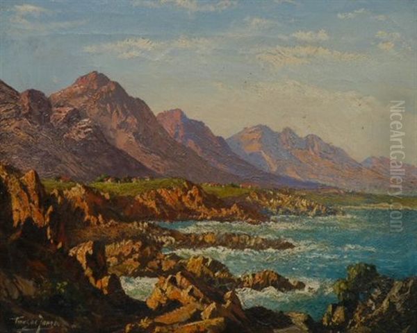 Twelve Apostles, Cape Oil Painting by Tinus de Jongh