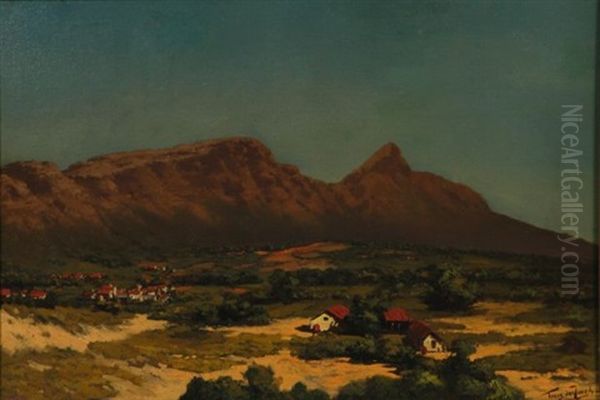 Kommetjie Oil Painting by Tinus de Jongh