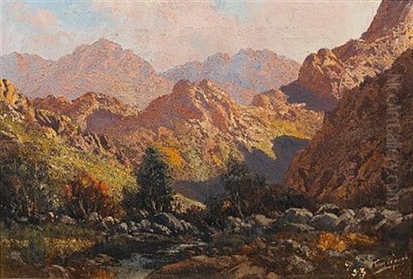 Donkerkloof, Montagu Oil Painting by Tinus de Jongh