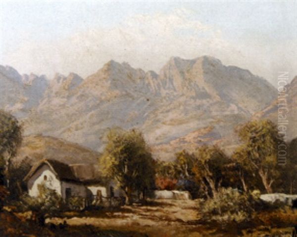 Near Swellendam Oil Painting by Tinus de Jongh