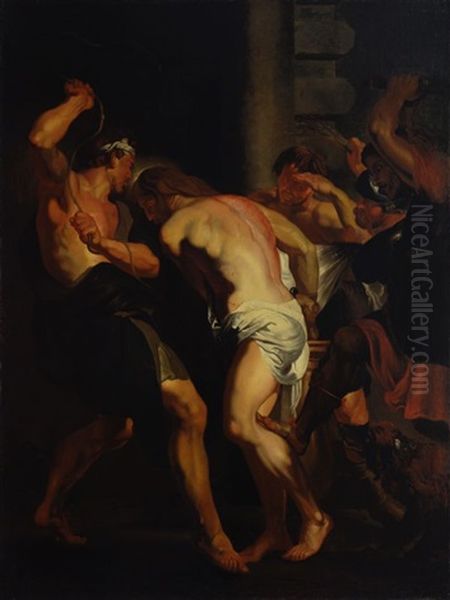 Flagellazione Di Cristo Alla Colonna Oil Painting by Jacob Jordaens