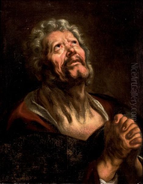 Lagrimas De San Pedro Oil Painting by Jacob Jordaens