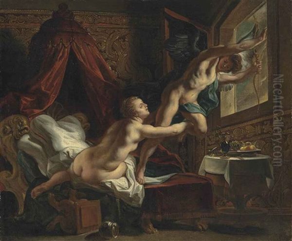 Cupid And Psyche by Jacob Jordaens