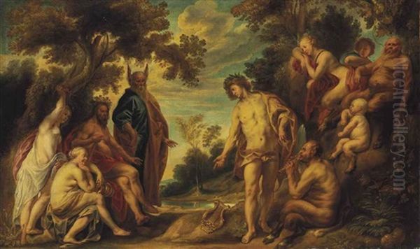 The Judgment Of Midas by Jacob Jordaens