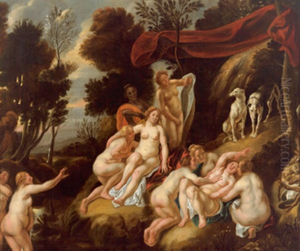 Diana Und Callisto Oil Painting by Jacob Jordaens