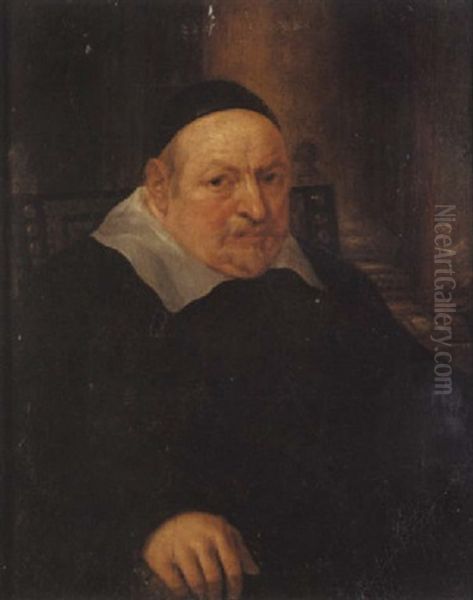 Portrait D'homme Assis Oil Painting by Jacob Jordaens