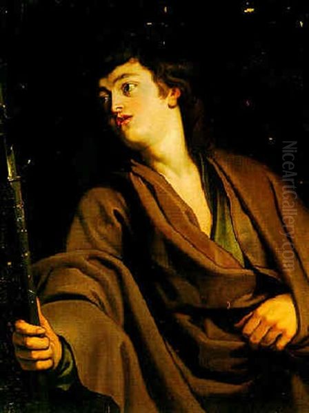 Saint Matthew Oil Painting by Jacob Jordaens