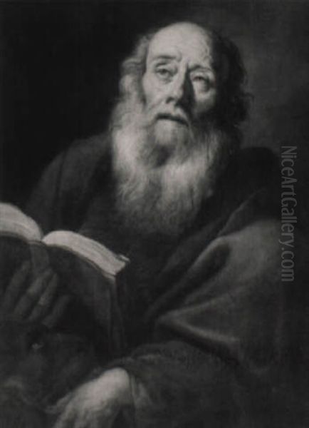 St. Mark The Evangelist Oil Painting by Jacob Jordaens