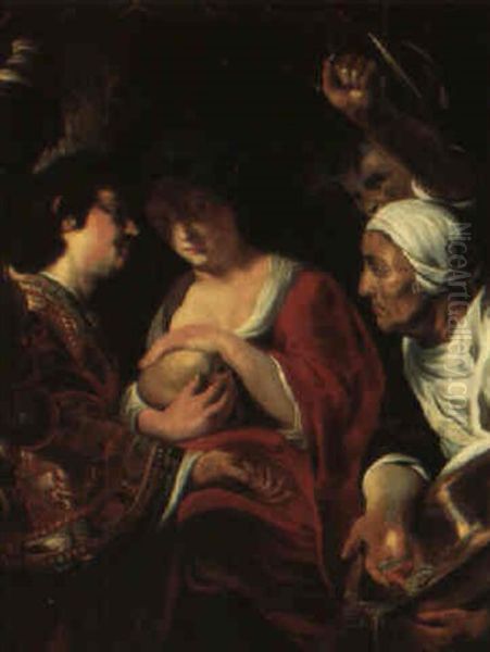 La Tentation De Sainte Madeleine Oil Painting by Jacob Jordaens