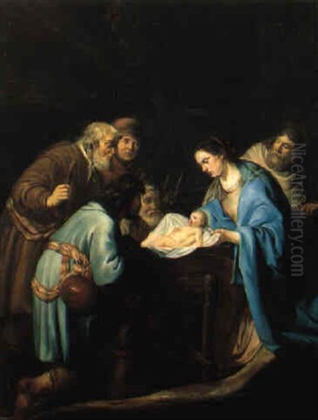 Adorazione Dei Pastori Oil Painting by Jacob Jordaens