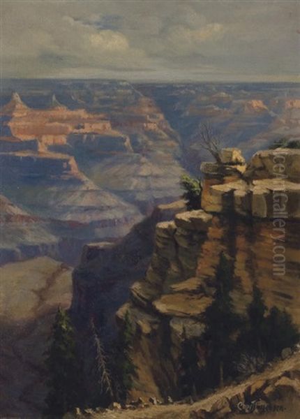 Grand Canyon Oil Painting by Christian Jorgensen