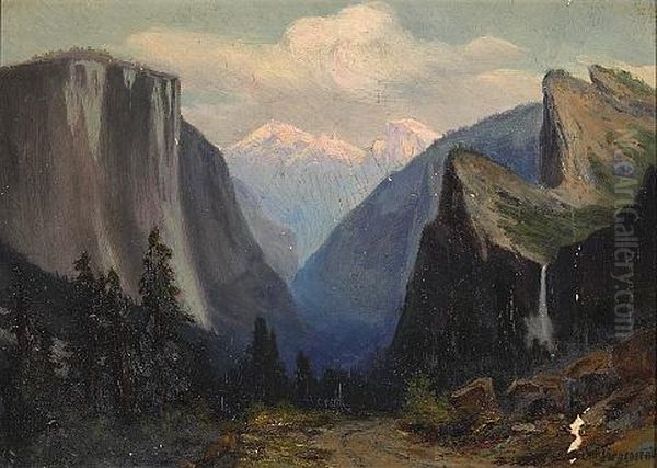 Yosemite Oil Painting by Christian Jorgensen