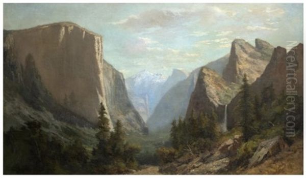 Yosemite Valley Oil Painting by Chris Jorgenson