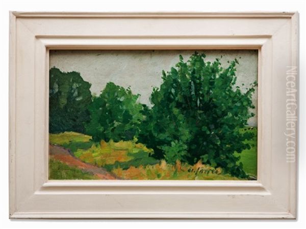 Summer In Lilienthal Oil Painting by Carl Joerres