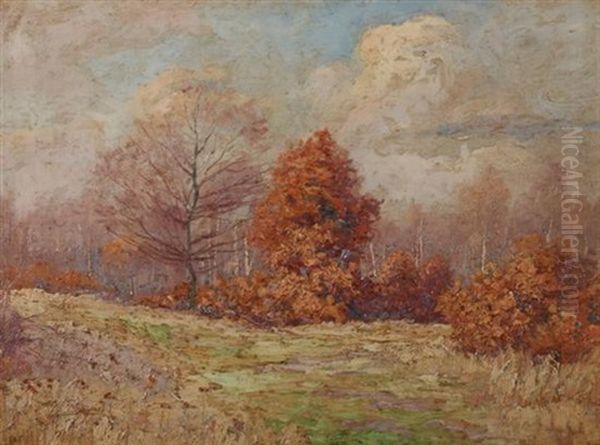 Paysage D'automne Oil Painting by Francois Joseph