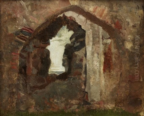 S:t Olofs Ruin by Ernst Josephson