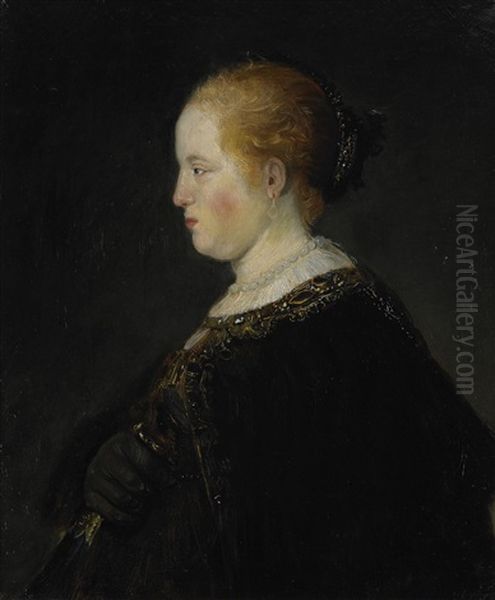 Lisbeth, Rembrandts Syster by Ernst Josephson