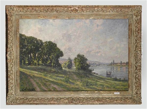 Landschaft Oil Painting by Leon Joubert