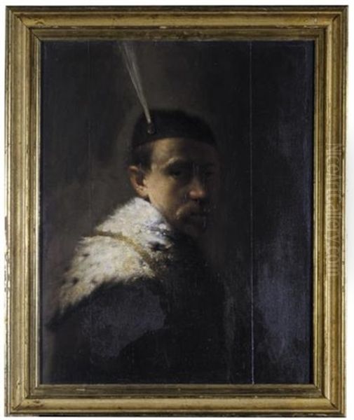 Portrait Of A Man Oil Painting by Isaac De Joudreville