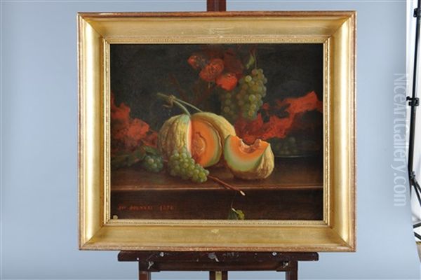 Nature Morte Au Potiron Oil Painting by Jacques Joussay