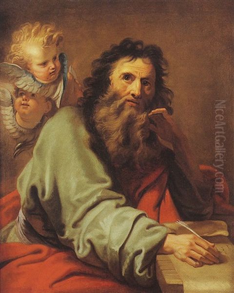 Saint Paul Oil Painting by Jean-baptiste Jouvenet