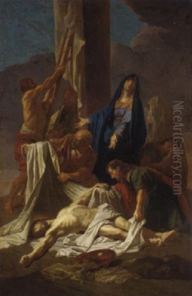 The Lamentation Oil Painting by Jean-baptiste Jouvenet