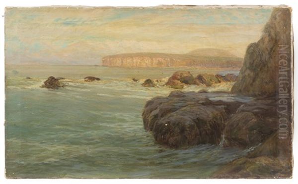 Laguna Coast Oil Painting by William Lee Judson