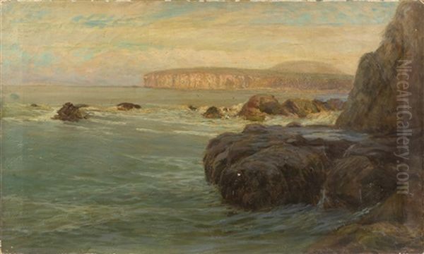 Laguna Coast Oil Painting by William Lee Judson