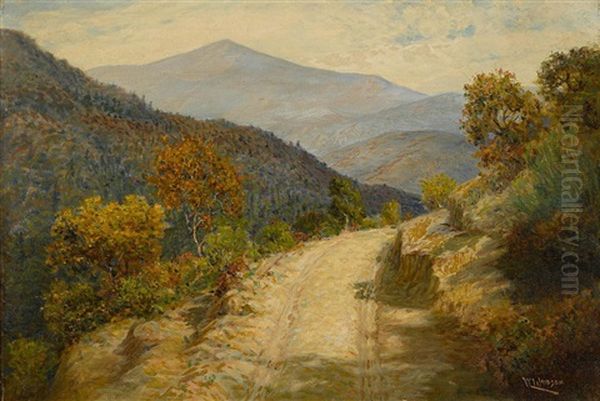 El Pinero Road Oil Painting by William Lee Judson