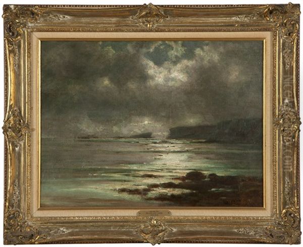 Salton Sea Oil Painting by William Lee Judson