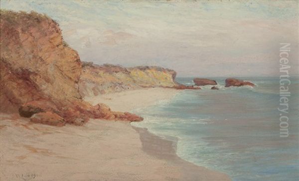 Morning Fog, California Coastal Oil Painting by William Lee Judson