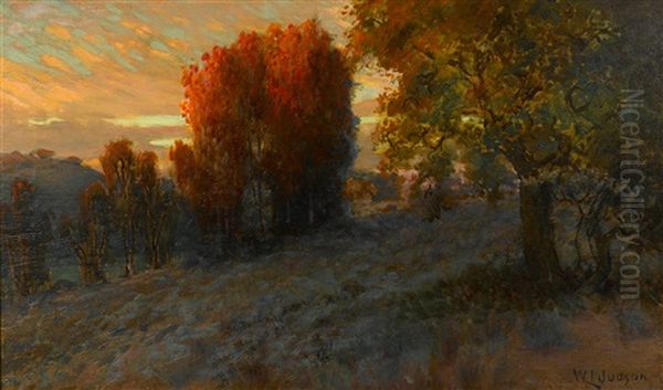 Evening Glow Oil Painting by William Lee Judson