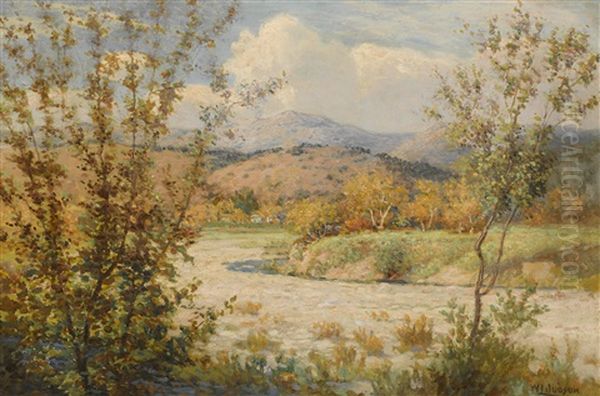 California Dry Wash Oil Painting by William Lee Judson