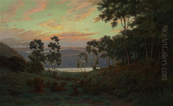 Early Morning Oil Painting by William Lee Judson