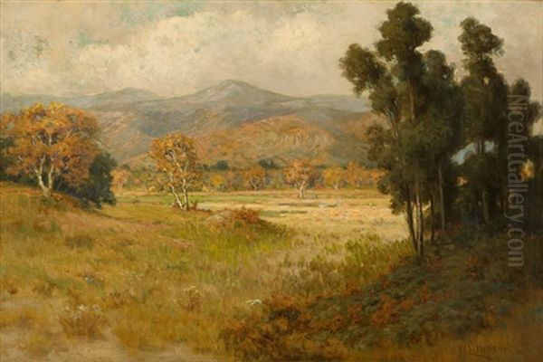 Sycamores Oil Painting by William Lee Judson