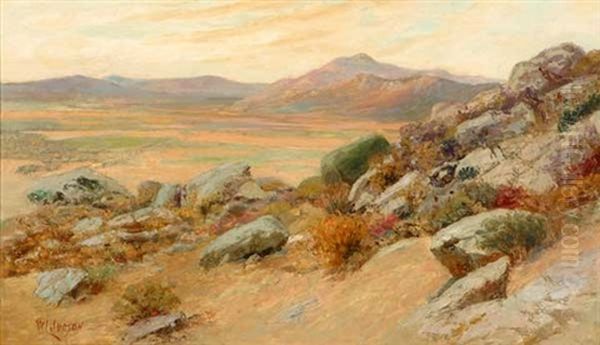 Perris Country Oil Painting by William Lee Judson