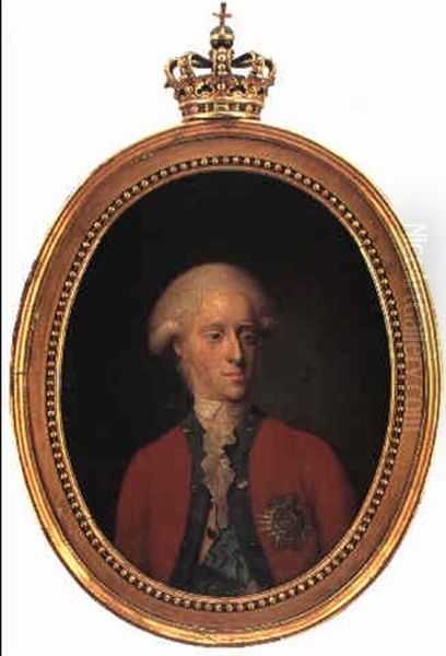 Portraet Af Frederik Vi Som Kronprins Oil Painting by Jens Juel