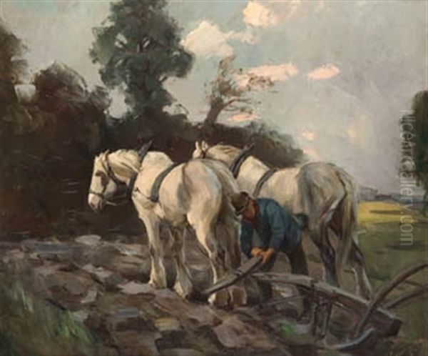 Faenando Oil Painting by Augusto Junquera