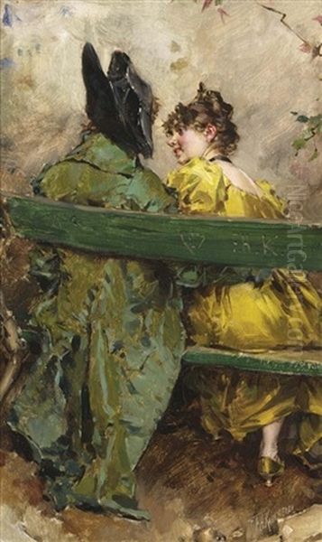 Flirtation by Frederik Hendrik Kaemmerer