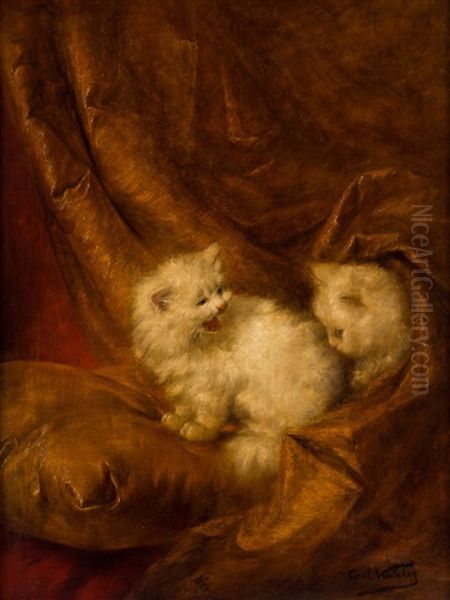 Study For My Wife`s Lovers Oil Painting by Carl Kahler