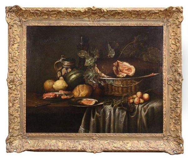 Nature Morte Oil Painting by Willem Kalf