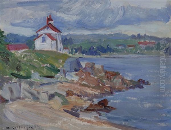 Sixty Six Liverpool, Nova Scotia Oil Painting by Minnie Kallmeyer