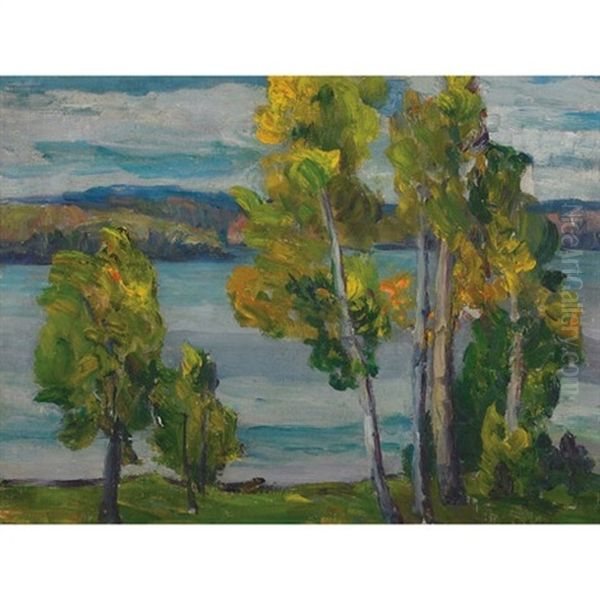 Algonquin Park Oil Painting by Minnie Kallmeyer