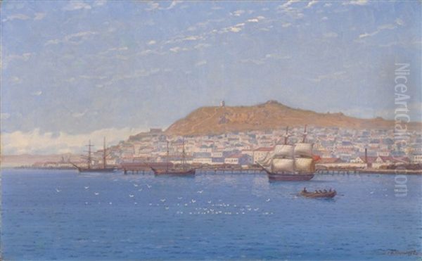 Mediterranean View by G.O. Kalmykov