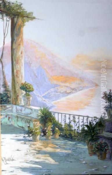 Ravello Oil Painting by Giovanni Battista