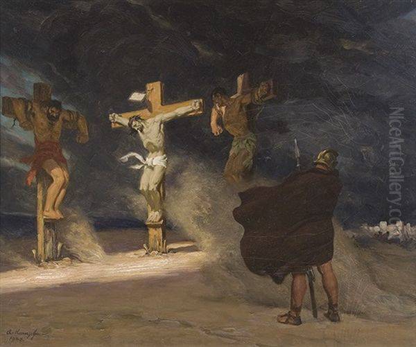 Golgotha by Arthur Kampf