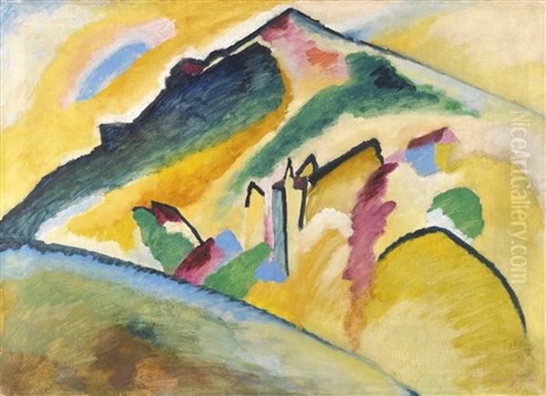 Herbstlandschaft (autumn Landscape) by Wassily Kandinsky