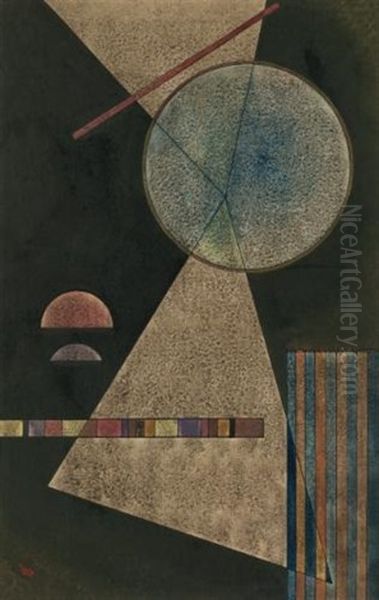 Treffpunkt (meeting-point) Oil Painting by Wassily Kandinsky