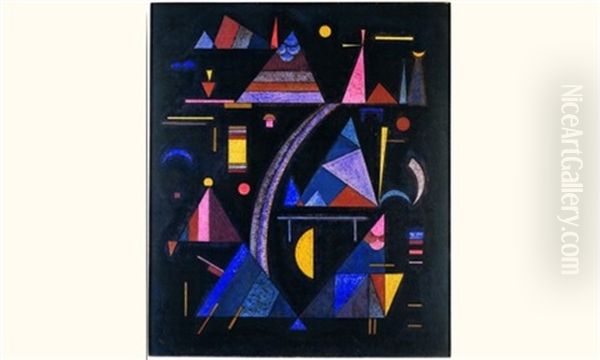 Colant Oil Painting by Wassily Kandinsky