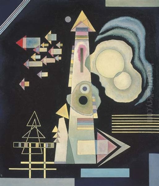 Pfeile (arrows) Oil Painting by Wassily Kandinsky